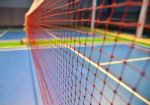 Badminton Net Stock Photo