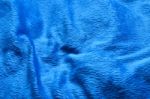 Blue Fabric Carpet Background Stock Photo