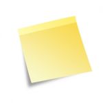 Post-it Stock Photo