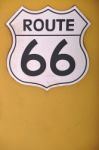 Route 66 Sign Stock Photo