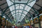 Christmas Decorations At Covent Garden Stock Photo