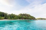 Honeymoon Bay And Beach In Similan Island, Thailand Stock Photo