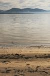 View Of Bruny Island Beach In The Afternoon Stock Photo