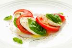 Caprese Salad Stock Photo