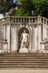 Architecture Detail In Ajuda Garden In Lisbon, Portugal Stock Photo