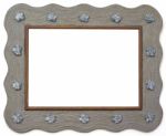 Artistic Wooden Frame Stock Photo