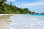 Beach In Summer Of Thailand Stock Photo