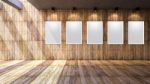 Wooden Wall And Floor Stock Photo