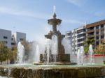 Granada, Andalucia/spain - May 7 : Batallas Fountain In Granada Stock Photo