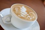 Latte Stock Photo