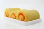 Swiss Roll Stock Photo