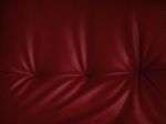 Luxury Classic Red Leather Stock Photo