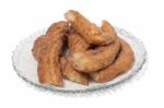 Portuguese Farturas Sweet Fried Dough Stock Photo