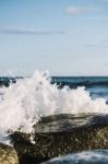 Kings Beach In The Sunshine Coast, Queensland Stock Photo