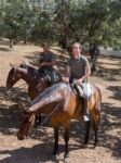 Ronda, Andalucia/spain - May 8 : Horse Riders At A Farm Near Ron Stock Photo