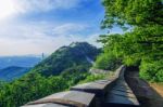 Namhansanseong Fortress In South Korea, Unesco World Heritage Site Stock Photo