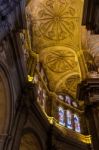 Malaga, Andalucia/spain - July 5 : Interior View Of The Cathedra Stock Photo