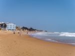 Albufeira, Southern Algarve/portugal - March 10 : View Of The Be Stock Photo