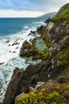 Slea Head In Dingle Peninsula Stock Photo