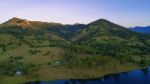 Aerial View Of Lake Moogerah In Queensland Stock Photo