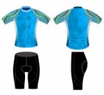 Graphic Low Poly Cycling Vest Stock Photo