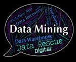 Data Mining Representing Information And Bytes Stock Photo