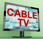 Cable Tv Stock Photo