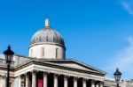 View Of The National Gallery In London Stock Photo