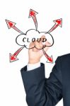 Cloud Computing Concept Stock Photo