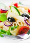 Pasta Salad Stock Photo