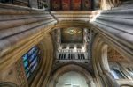 Interior View Ely Cathedral Stock Photo