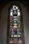 Interior View Of St James Church In Rothenburg Stock Photo