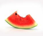 Slice Of Watermelon Stock Photo