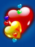 Multicolored Heart Stock Photo