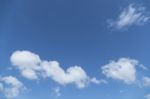 Blue Sky With Cloud Stock Photo