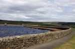 Kielder Reservoir Dam Stock Photo