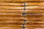 Bamboo Fence Stock Photo