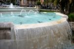 Monte Carlo, Monaco/europe - April 19 :  View Of The Fountain In Stock Photo