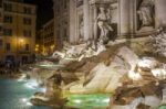 Trevi Fountain Stock Photo