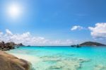 Beautiful Beach At Koh Miang In Mu Koh Similan, Thailand Stock Photo