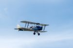 De Havilland Dh82a Tiger Moth Stock Photo