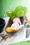 Fresh Vegetables And Spice Stock Photo