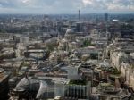 Skyline View Of London Towards St Paul's Cathedral Stock Photo