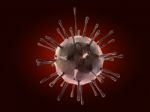 3d Render Viruses Stock Photo