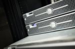 Storage Servers In Data Room Domestic Room Stock Photo