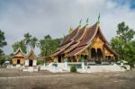 Wat Xieng Thong Stock Photo