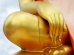 Hand Of Buddha Statue Stock Photo