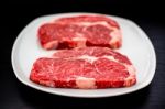 Entrecote Steaks Stock Photo