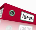 Ideas File Stock Photo