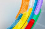 Colors Curvy Motion Graphics Concepts Stock Photo